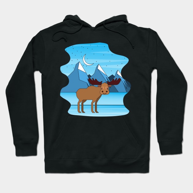 Deer Oh Deer... Hoodie by DarioNelaj